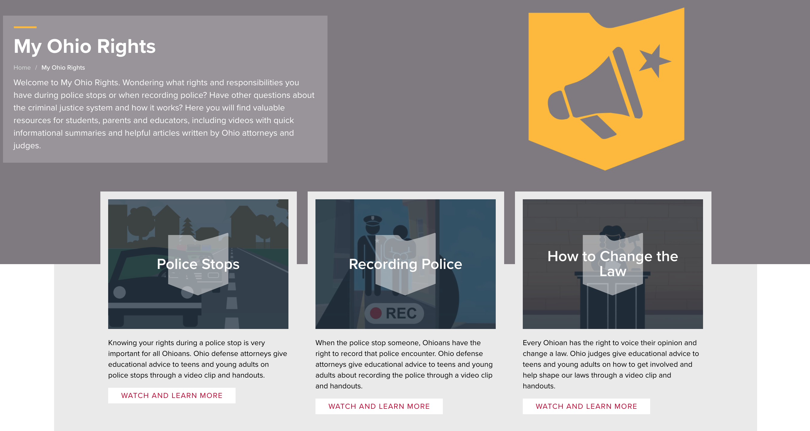 Ohio State Bar Association announces launch of civics education